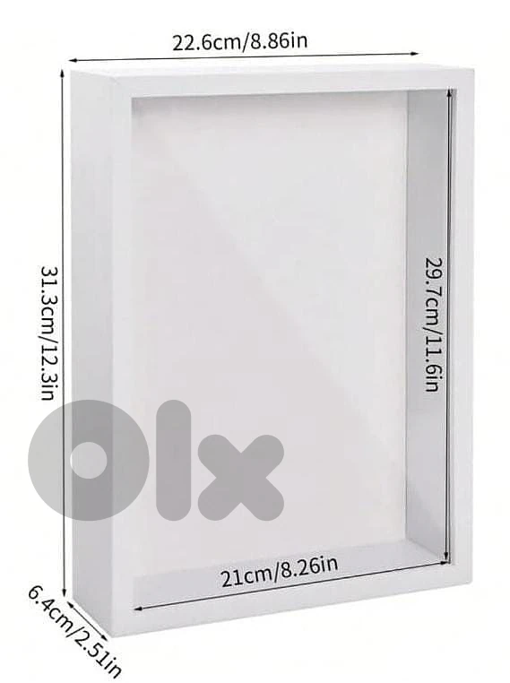 A4 Shadow Box frame display