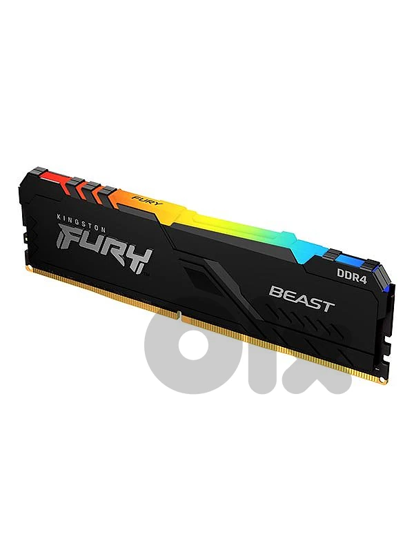 Kingston FURY Beast RGB 16GB DDR4 3200MHz CL16 – 1x16GB