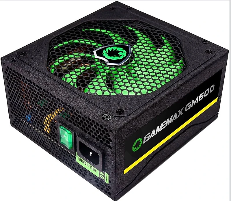 GameMax 80 Plus Bronze 600W Modular Active 14cm Fan ATX PSU