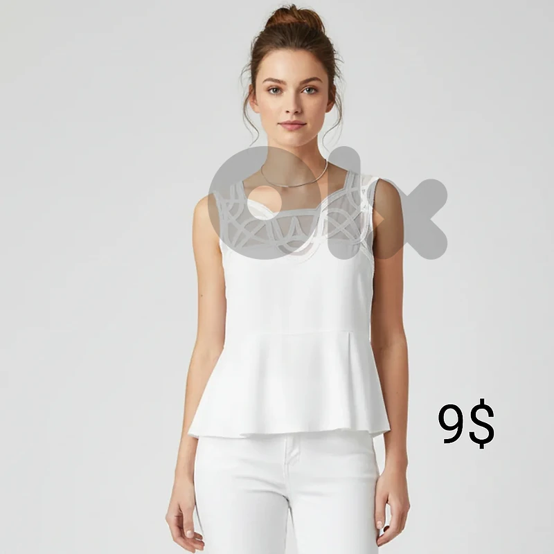 white top