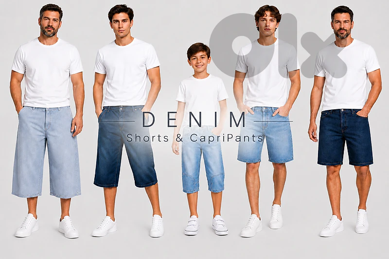 Denim  Shorts & CapriPants Fits Every Style & Every Size 👖