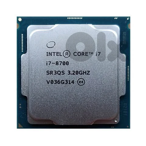 Intel Core i7-8700 (6 Cores / 12 Threads) Intel Core i7-8700 (6 Cores / 12 Threads)