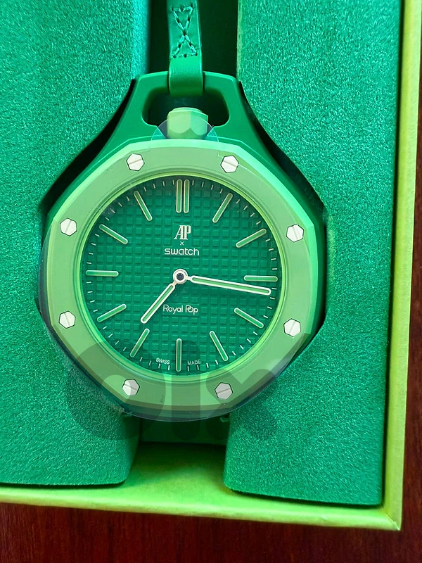 AP x Swatch Royal Pop Green Eight