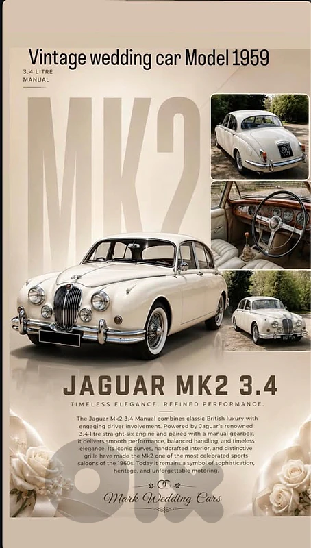 Jaguar MK2 V6 3,4L Mark 2 1964