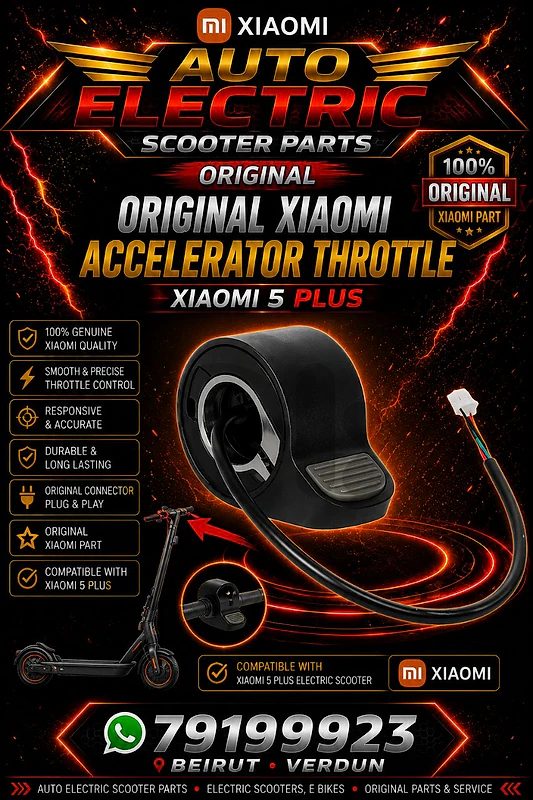 electric scooter orginal Xiaomi 5 plus accelerator