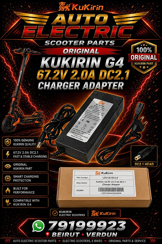 electric scooter orginal kukirin g4 charger