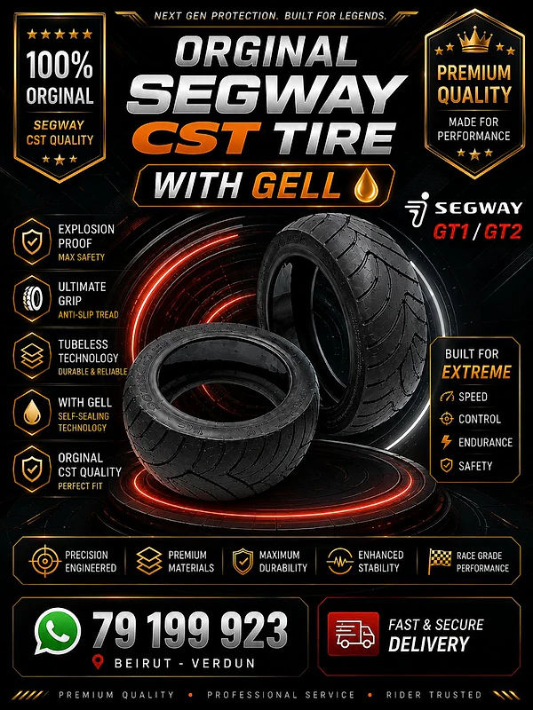 orginal Segway gt1 gt2 tire orginal CST SEGWAY with gell