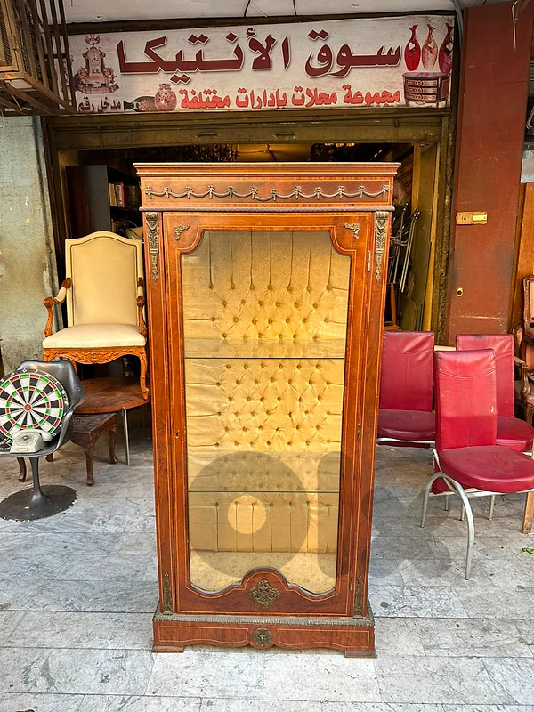 frensh vetrine salon cristaliére antique