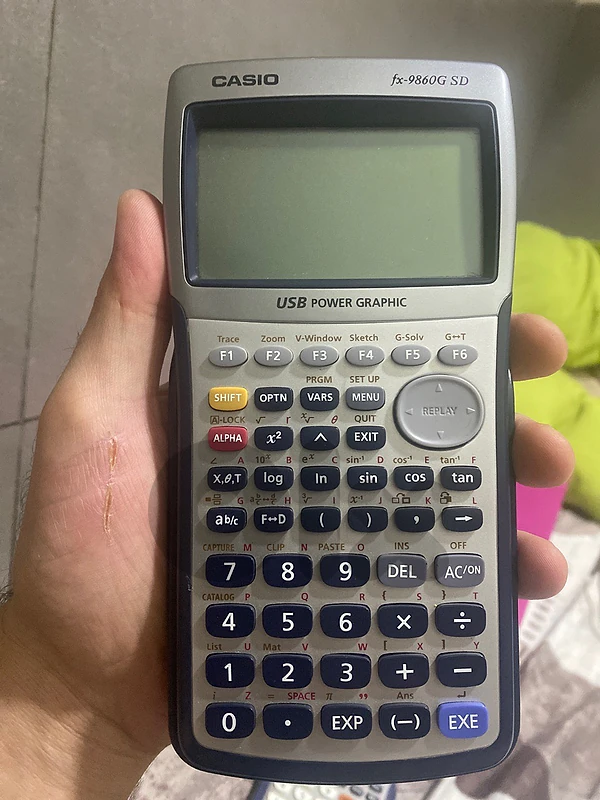 Casio fx-9860G SD Graphing Calculator