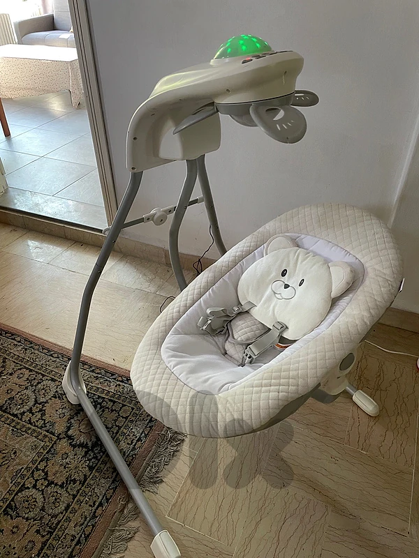 Electric baby wave swing