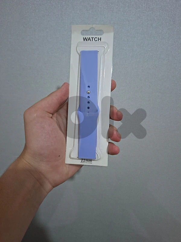 Brand New 22mm purple Silicone Smartwatch Band / Strap for sale