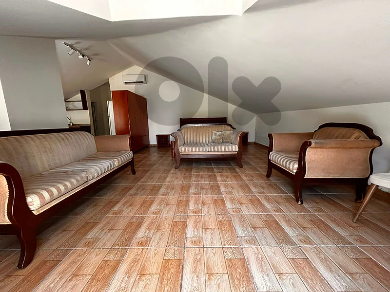 Furnished Rooftop for rent in Bsalim شقة مفروشة في بصاليم