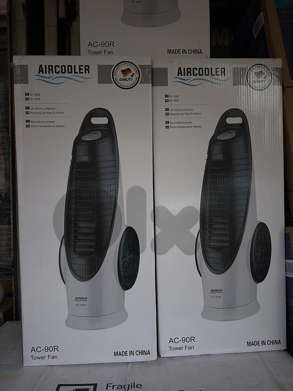 Turbine 90W Tower Fan/ Air Cooler