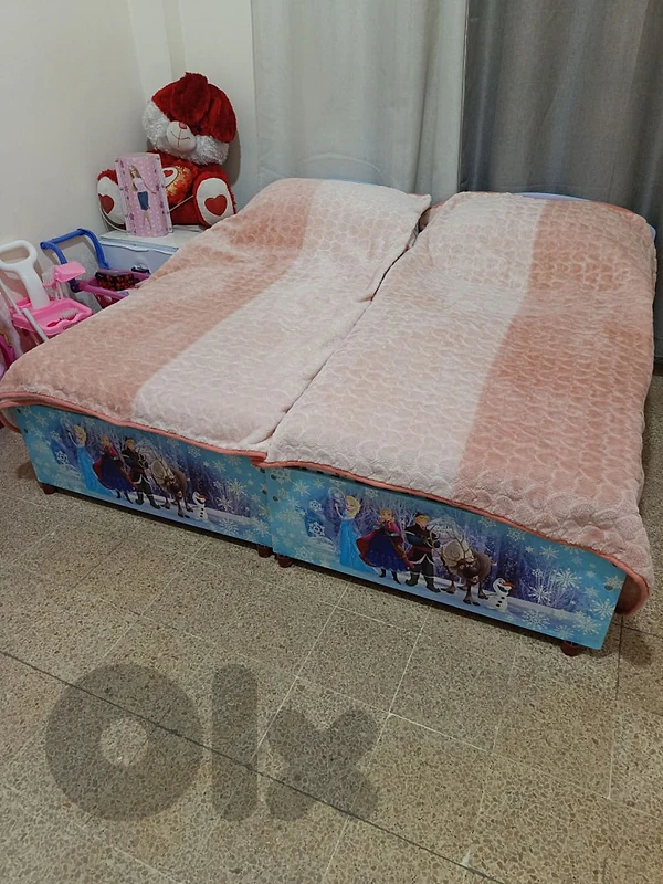 frozen bed
