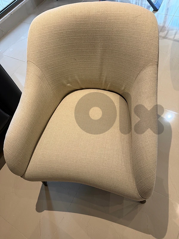 berger .. sofa for 1 person beige