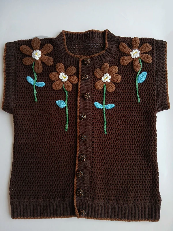 Wildflower Sweater Vest