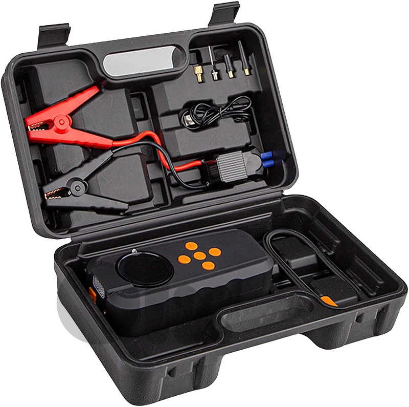Jumpstart and air compressor