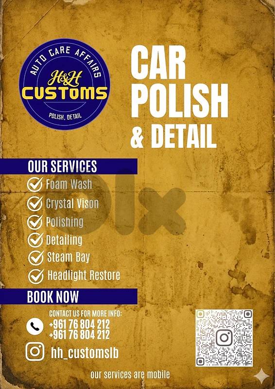 polishing and detailing mobile service