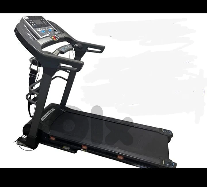 fitness treadmill 2,5hp motor , vibration massage ,automatic anicline
