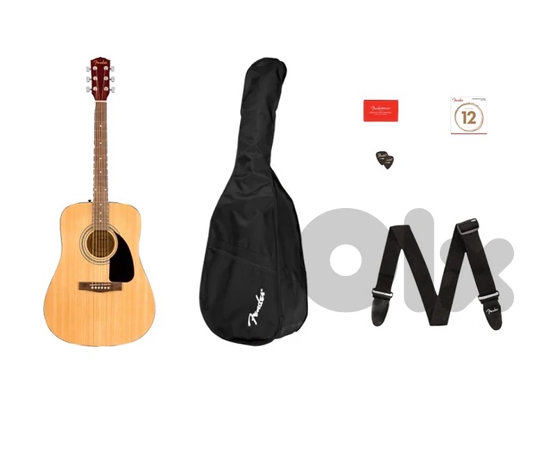 Fender 0971210721 FA-115 Dreadnought Acoustic Guitar Pack