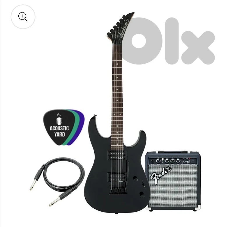 Jackson JS11 & Fender Frontman 10G Electric Guitar Bundle