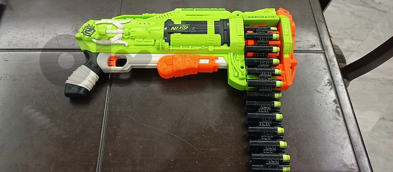 limited edition rare nerf gun selling for 80$ ( negotiable price)