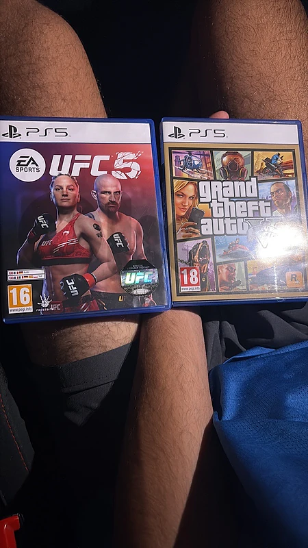ufc5 gta5 ps5 cds
