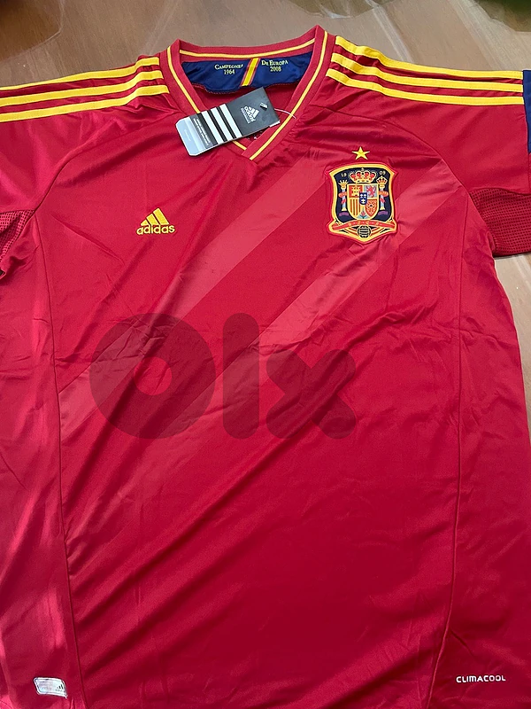 spain 2012 football jersey xl