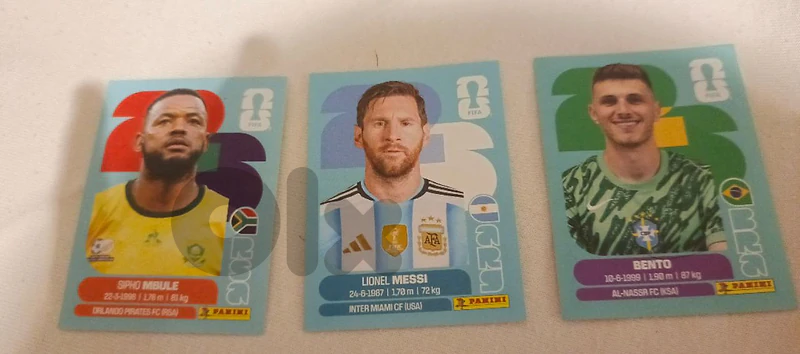 panini messi and mbule and bento