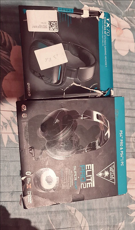 2 headsets for sale
