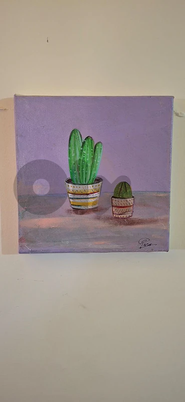 cactus painting