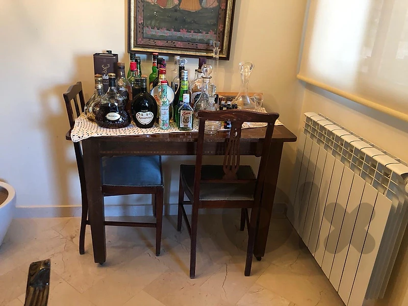 vintage French dining room