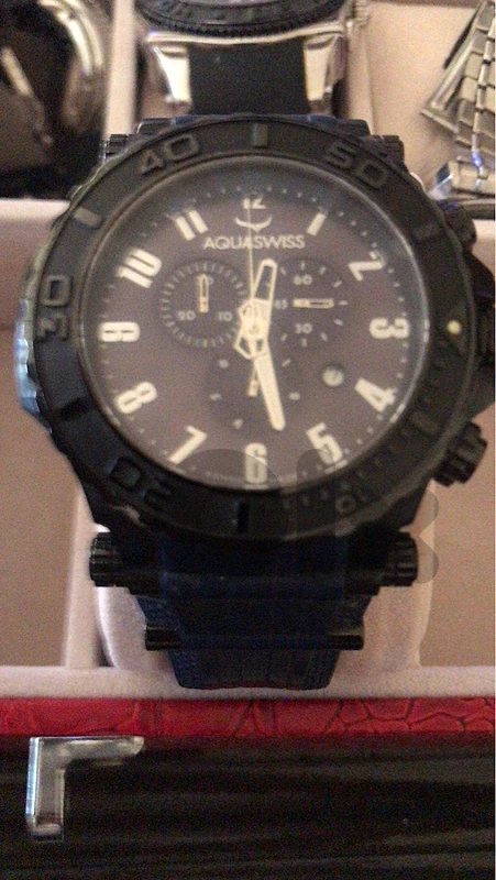 AQUASWISS Chronograph watch.
