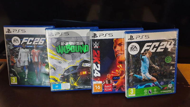 Games for PS5: FC26 - WWE2K24 - FC24 - NFS UNBOUND Games for PS5: FC26 - WWE2K24 - FC24 - NFS UNBOUND
