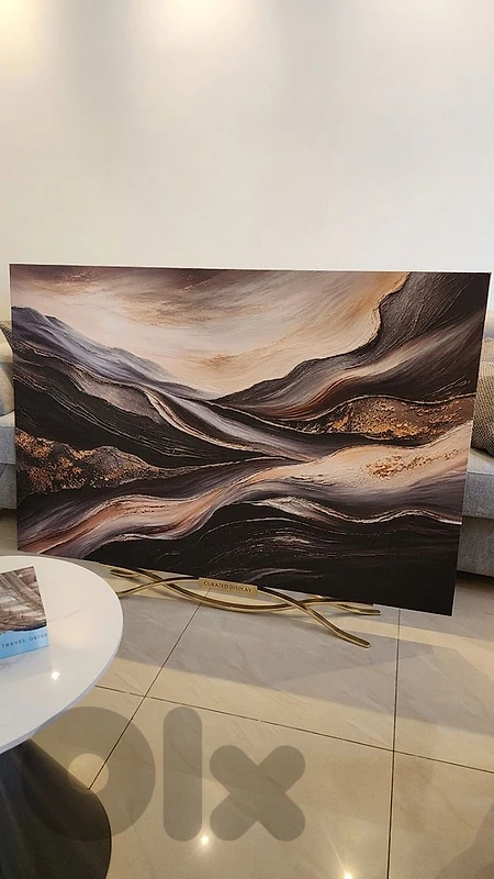 "Strata and Solace" Abstract Canvas (150x100 cm) - 1 of 1 Piece