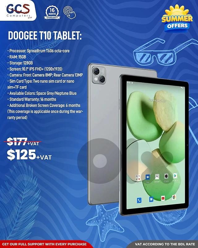 DOOGEE T10 Tablet DOOGEE T10 Tablet
