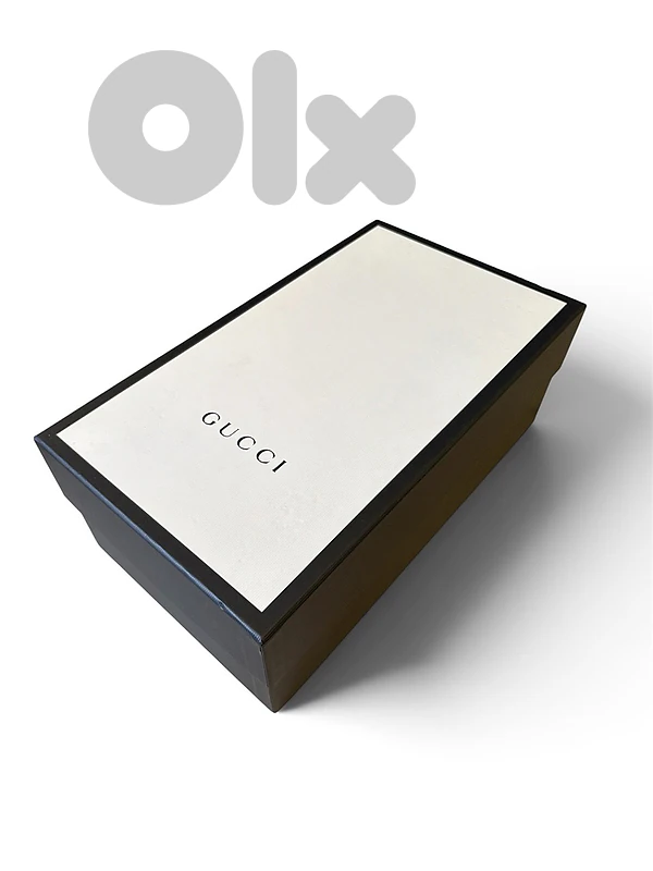 EMPTY authentic Gucci shoe box (rectangle)