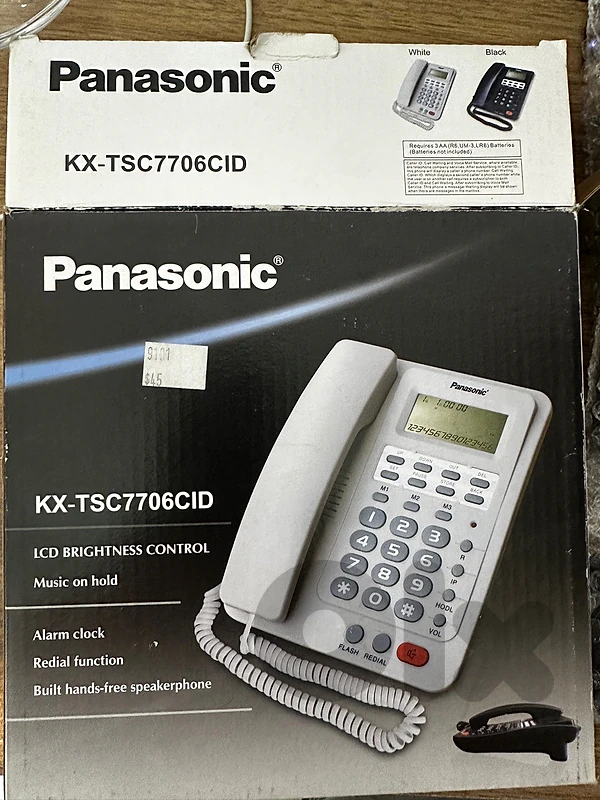 Panasonic Telephone 2-in-1 Hand Sets | KX-TSC7706CID