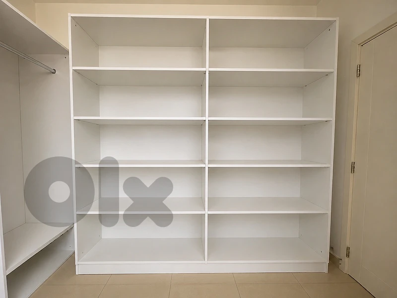 White Closet / Wardrobe Storage Set – Great Condition