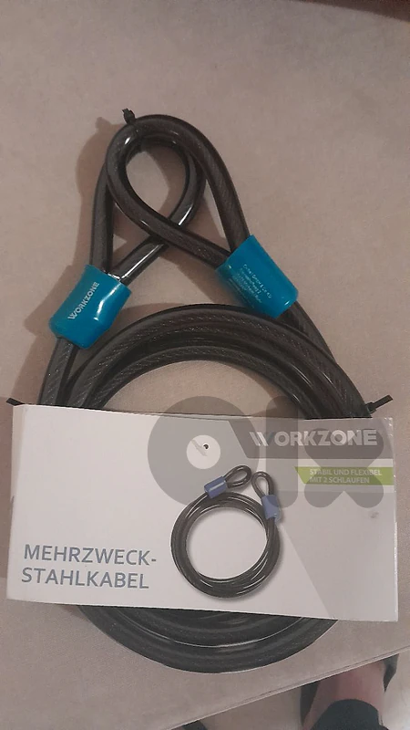 Workzone Multi-Purpose Steel Cable.