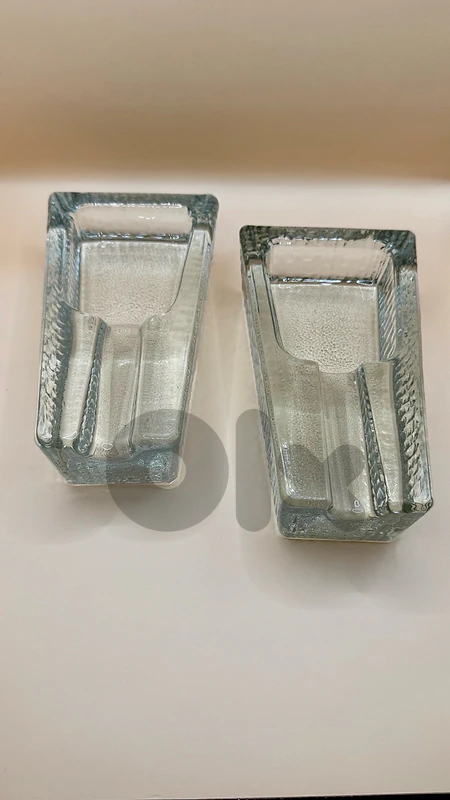 Vintage MCM Art GLASS Single CIGAR Ashtray