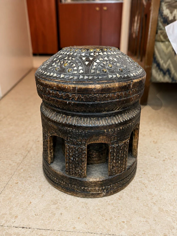 Antique Traditional Mortar & Pestle
جرن ومدقّة تراثية قديمة أنتيك