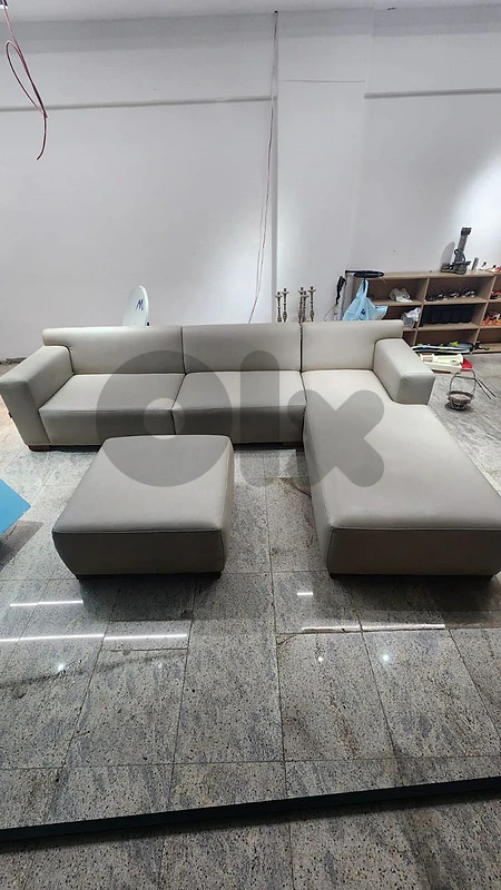 real leather sofa for challet