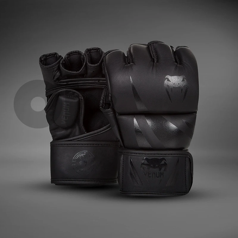 Venum v2.0 MMA Gloves-Matte/Black