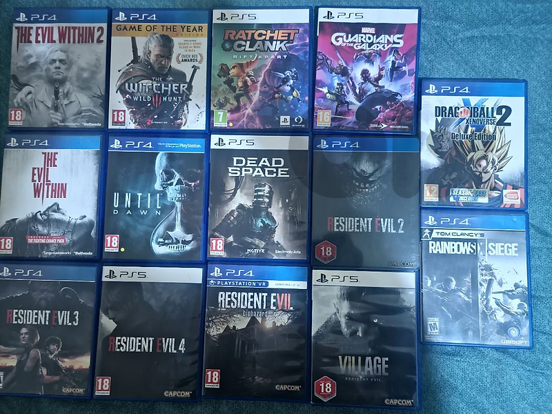 PS4 and PS5 Games for sale