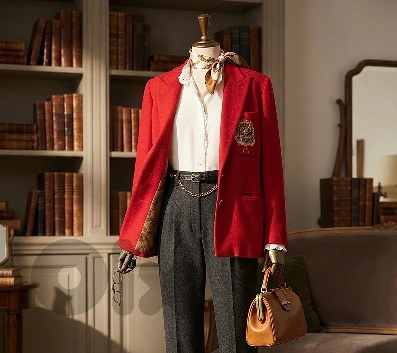 gorgeous red blazer