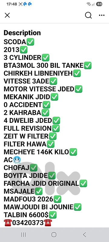 Skoda Fabia 2013 vitesse