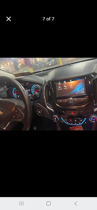 Chevrolet Cruze 2016 lt Chevrolet Cruze 2016 lt