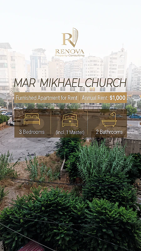 Furnished Apartment for rent in Mar Mikhayel Chiah