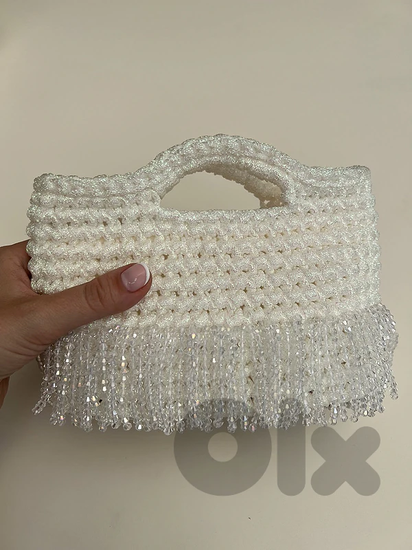 crochet hand bags